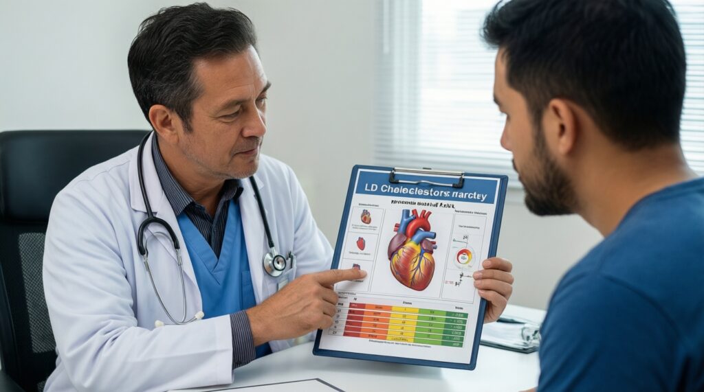 Профилактика инфаркта и инсульта при гипертонии: цели по давлению, липидам и образу жизни - иллюстрация