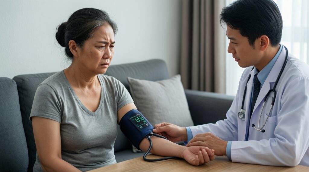 Как стресс и тревога влияют на давление: практики самопомощи и границы нормы - иллюстрация