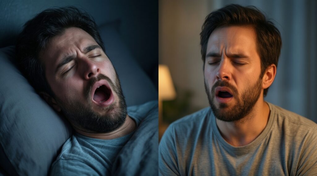 Сон и давление: как недосып и апноэ повышают риски для сердца и сосудов - иллюстрация