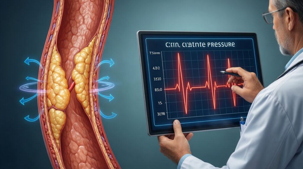 Пульсовое давление: почему важна разница между верхним и нижним - иллюстрация