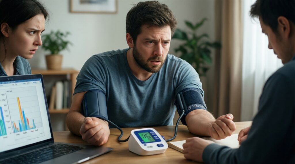 Почему давление скачет: 10 самых частых причин и что с этим делать - иллюстрация