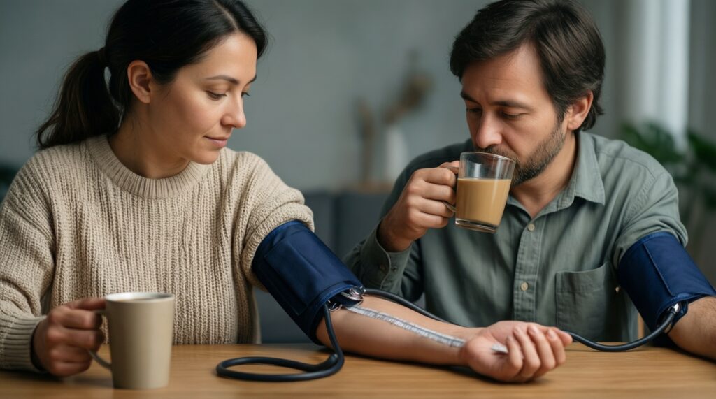 Кофе и давление: кому можно, кому нельзя и как понять свою реакцию - иллюстрация