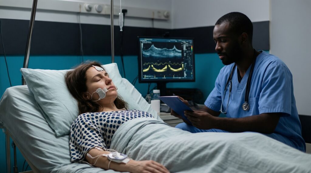 Сон и давление: как недосып и апноэ повышают риски - иллюстрация