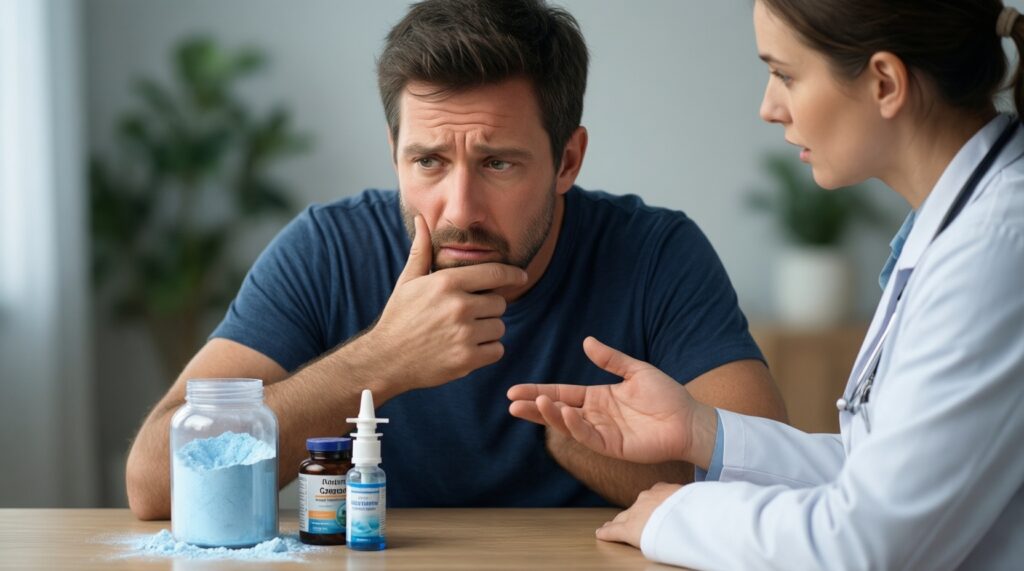 Лекарства, которые повышают давление: НПВС, капли в нос, БАДы и др. - иллюстрация