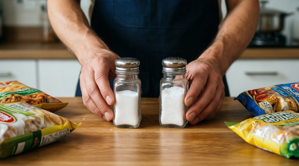 Соль и давление: сколько натрия на самом деле безопасно и где он 