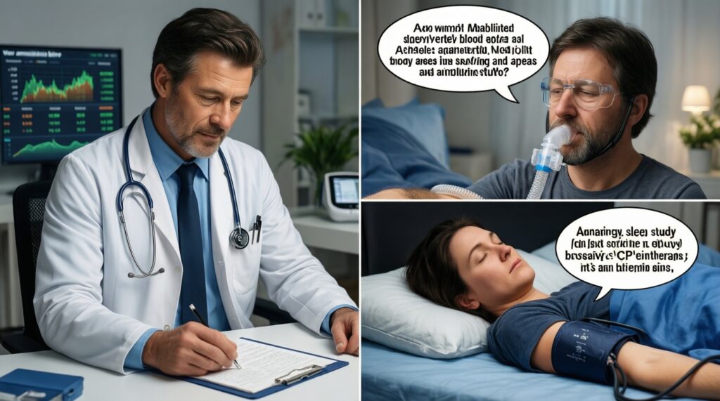 Сон, храп и апноэ: скрытая причина устойчиво высокого давления - иллюстрация