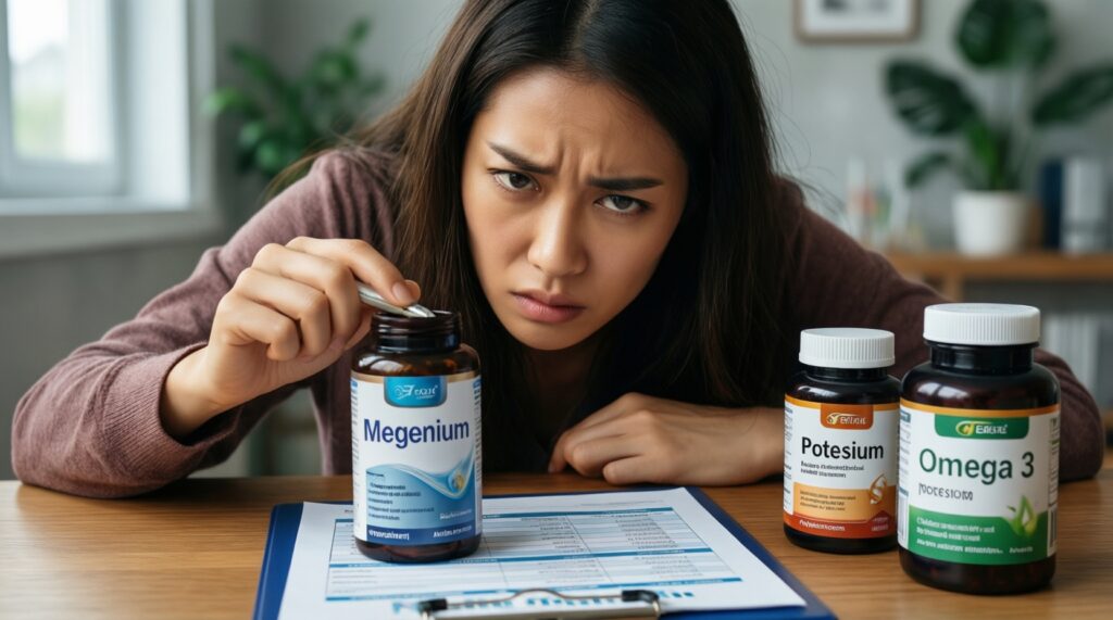 Магний, калий, омега‑3 и коэнзим Q10: что имеет доказательства, а что маркетинг - иллюстрация