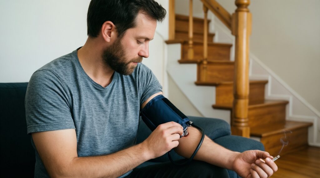 Стресс, тревога и давление: как отличить психогенный подъём от гипертонии - иллюстрация