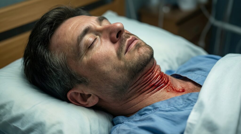 Сон и давление: связь апноэ, недосыпа и утренних подъёмов - иллюстрация