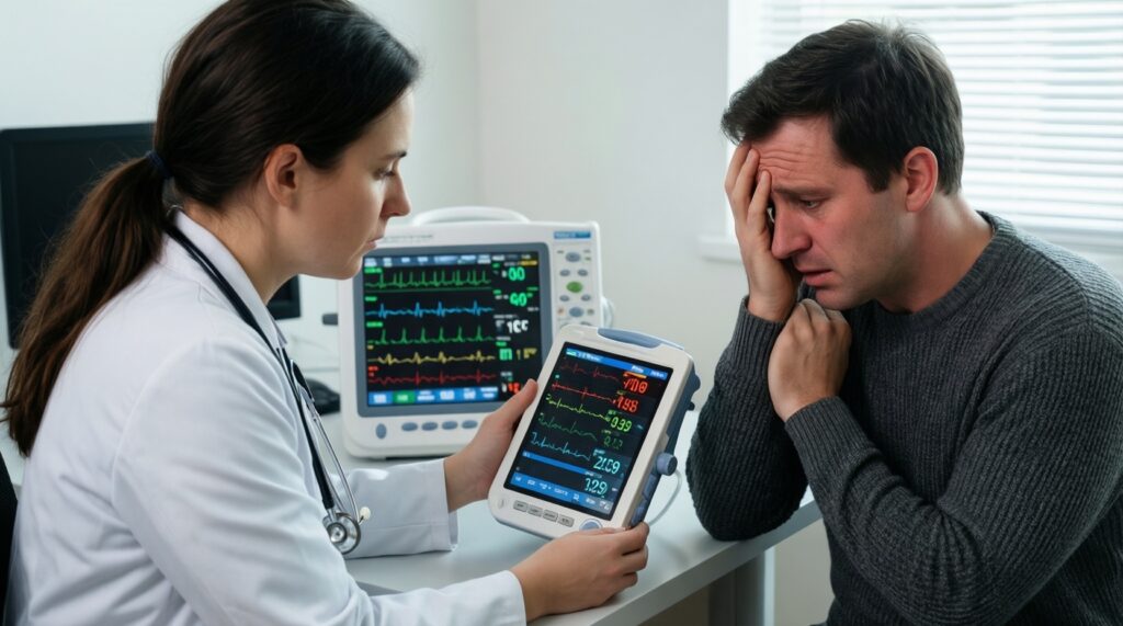 Аритмии и давление: связь, симптомы и когда нужна диагностика - иллюстрация