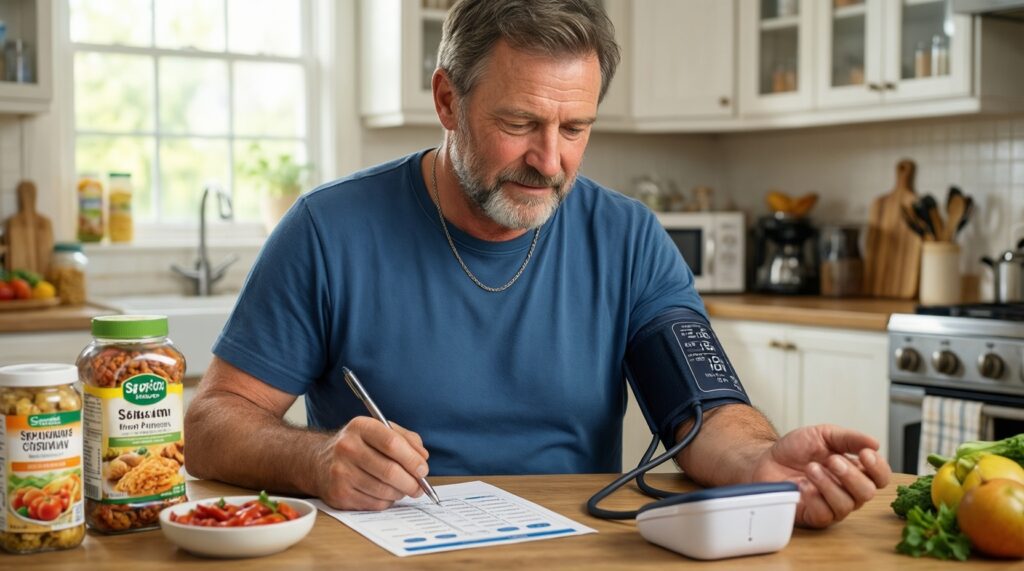 Соль и давление: сколько натрия действительно безопасно и как снизить потребление без стресса - иллюстрация