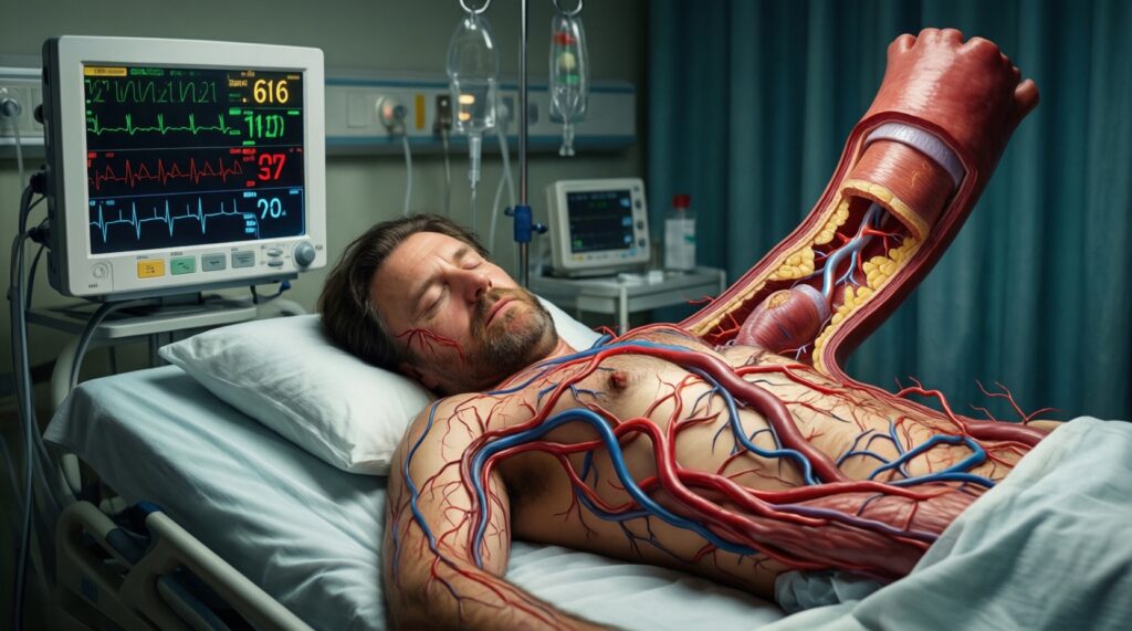 Алкоголь и давление: краткосрочный эффект vs долгосрочные риски для сосудов - иллюстрация