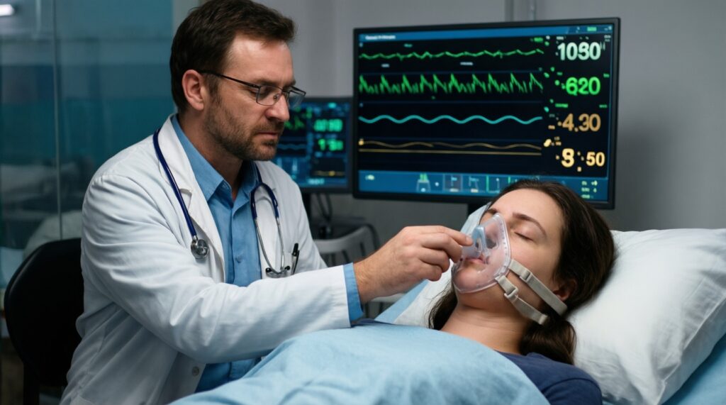 Сон и давление: как апноэ и недосып повышают риск гипертонии - иллюстрация