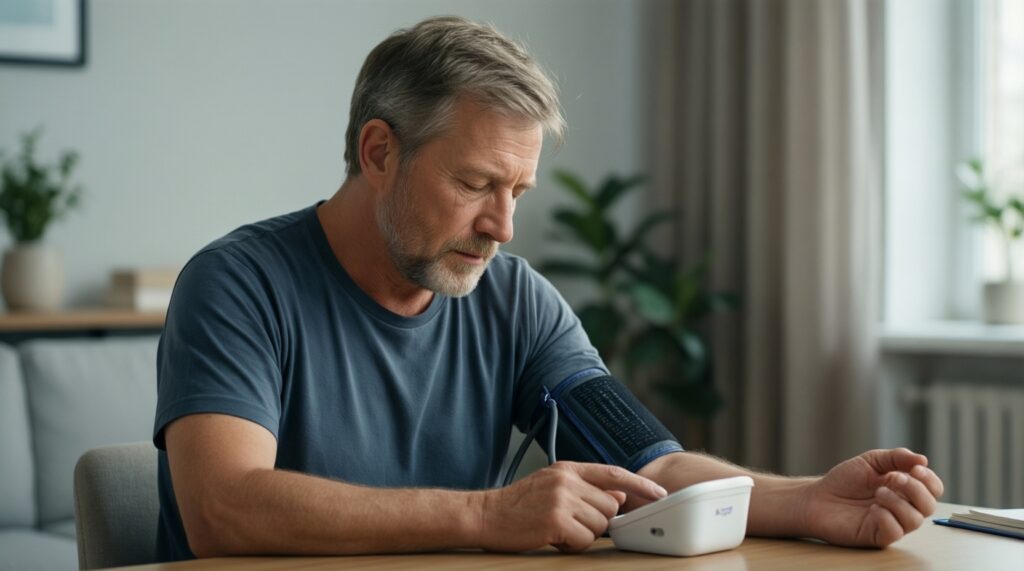 Связь стресса и давления: как хроническое напряжение влияет на сосуды и сердце - иллюстрация