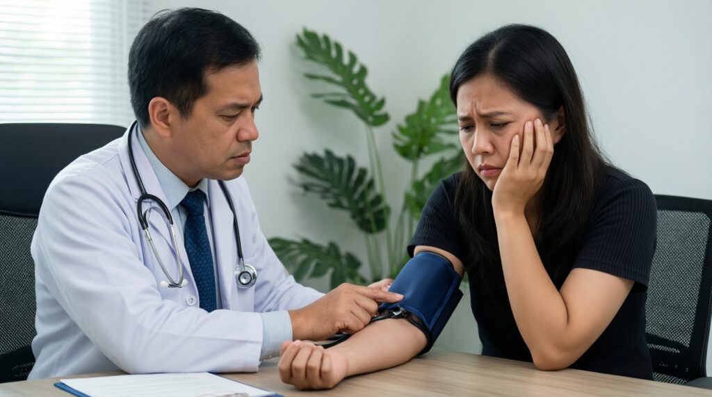 Связь стресса и давления: как хроническое напряжение влияет на сосуды и сердце - иллюстрация