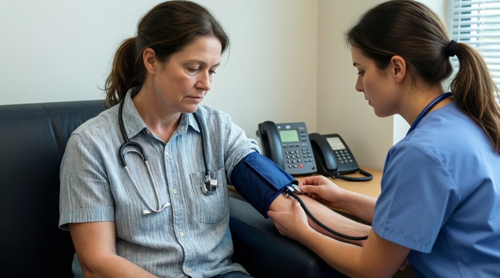 Гипертонический криз: признаки, первая помощь и когда вызывать скорую - иллюстрация