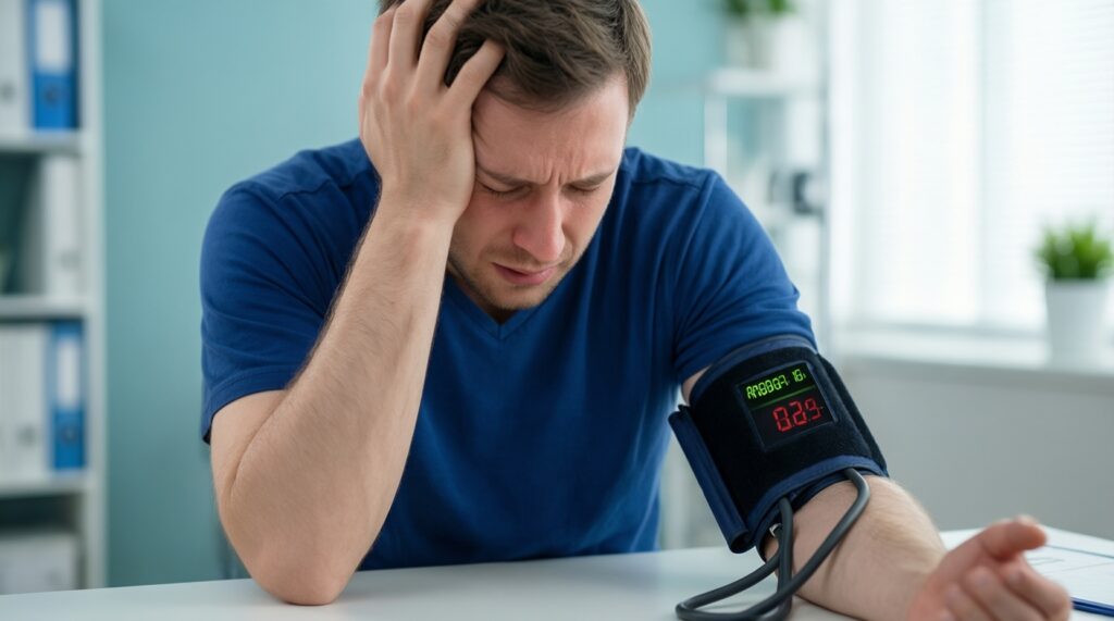 Первые признаки проблем с давлением: как отличить нормальные колебания от симптомов гипертонии/гипотонии - иллюстрация