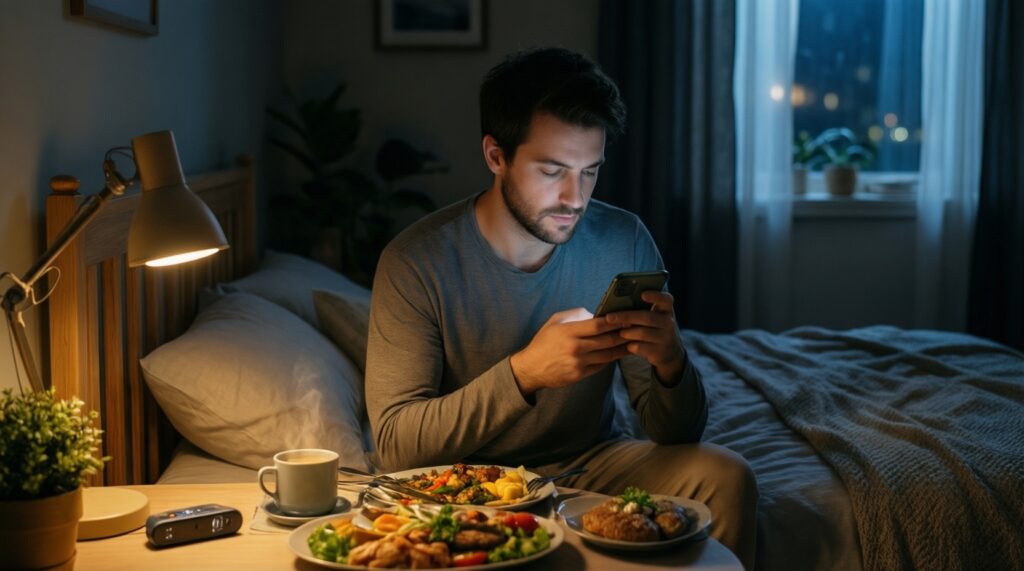 Сон и давление: связь с апноэ, недосыпом и вечерними привычками - иллюстрация