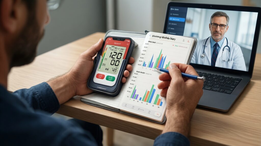 Дневник давления: как вести, что записывать и как использовать данные на приеме у врача - иллюстрация