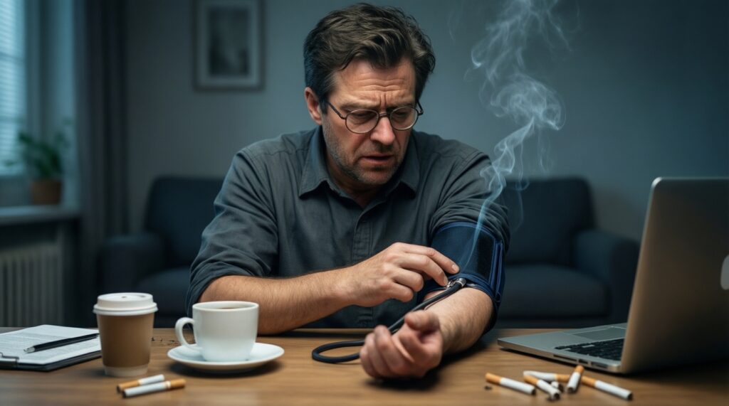 Кофе и давление: кому можно, кому лучше ограничить, и как понять свою реакцию - иллюстрация